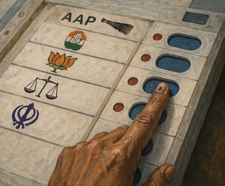 Bjp Evm Voting Machine