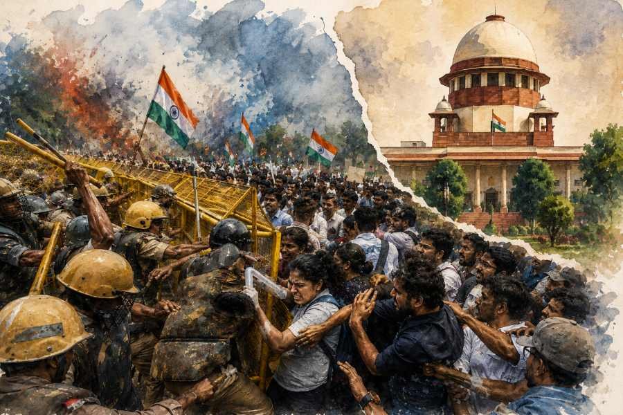Delhi Police Crackdown