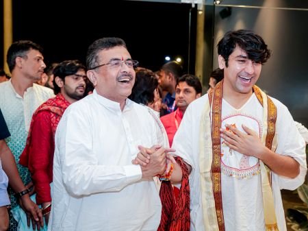 Dhirendra Shastri And Suvendu Adhikari